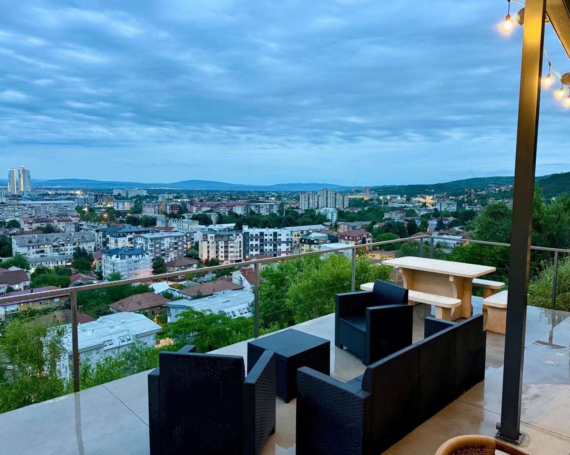 Villa Eleni Apartments Skopje Bagian luar foto